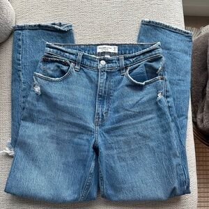 Abercrombie & Fitch Blue High Rise Jeans